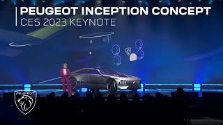 Peugeot Inception Concept l CES 2023 Keynote