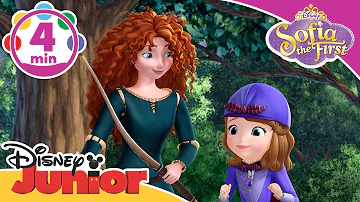 Sofia the First | Save the Day Song ft. Merida | Disney Junior UK