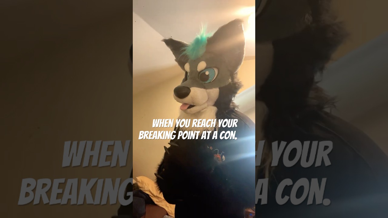 When you you reach your breaking point at a con. 