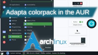 The beautiful Adapta GTK colorpack is now available from the AUR! screenshot 4