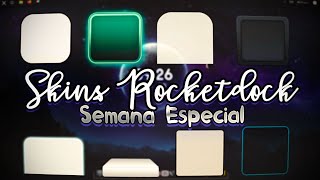 ● SKINS ROCKETDOCK - BARRA ESTILO MAC ✘ Semana Especial 𝐁𝐥𝐚𝐜𝐤 ●