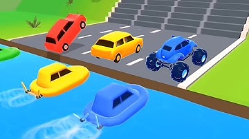 SHAPE SHIFTING Game All Levels Walkthrough Mobile iOS, Android Gameplay Stick Run Levels 995-996