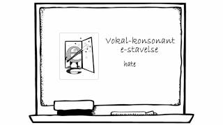 Vokal-Konsonant E- Stavelse