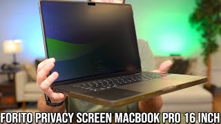 Forito Privacy Screen Protector MacBook Pro 16 Inch