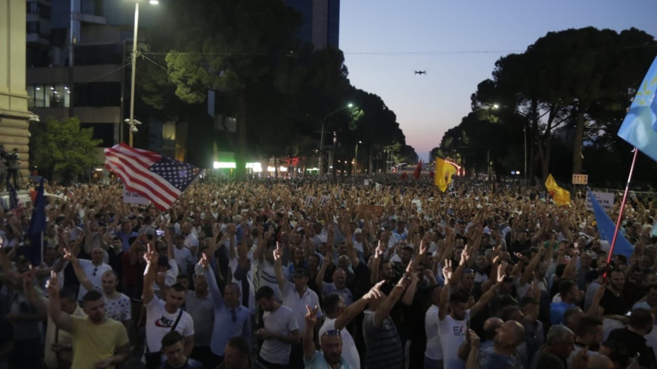 LIVE- Protesta e opozitës 21 qershor 2019: Rama ik!