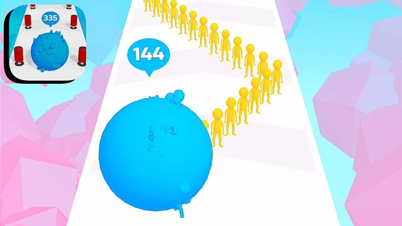 Roll Crowd ​- All Levels Gameplay Android,ios (Part 36)