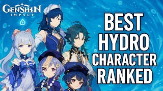Genshin Impact: Best Hydro Characters Ranked!