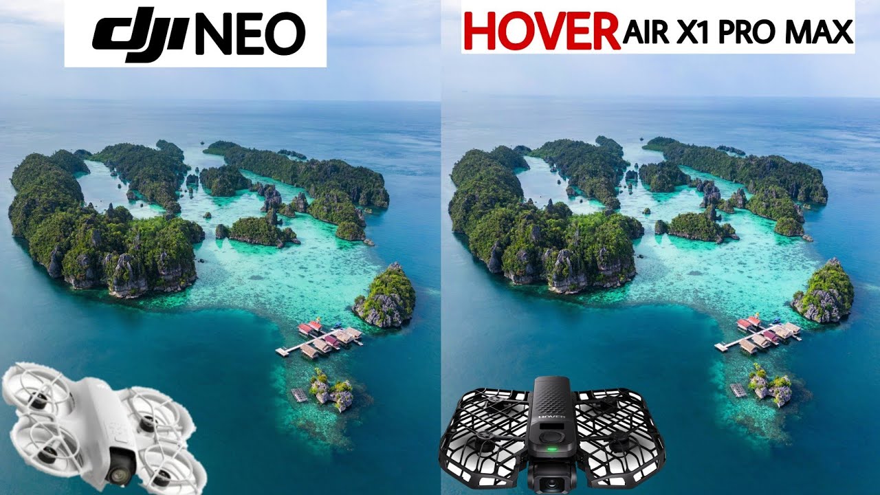 Dji neo vs hover air x1 pro max camera test comparison youtube