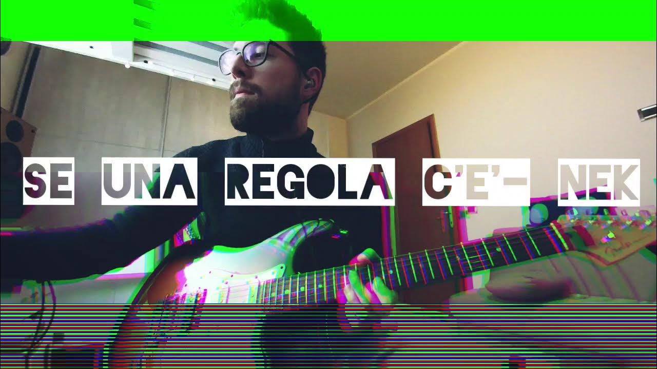 Se una regola c'è Nek guitar cover by Davide Marella YouTube