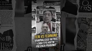 Analogi Mahasiswa BEM UGM Dipolisikan, Feri Amsari: Konyol! #TiyoArdianto #FeriAmsari #GardaPrabowo