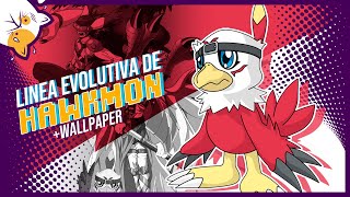 Digimon: Línea evolutiva de Hawkmon / Hawkmon evolution line