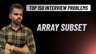 Array Subset in Python 🚀 | Easy DSA Problem Explained | Coding Interview