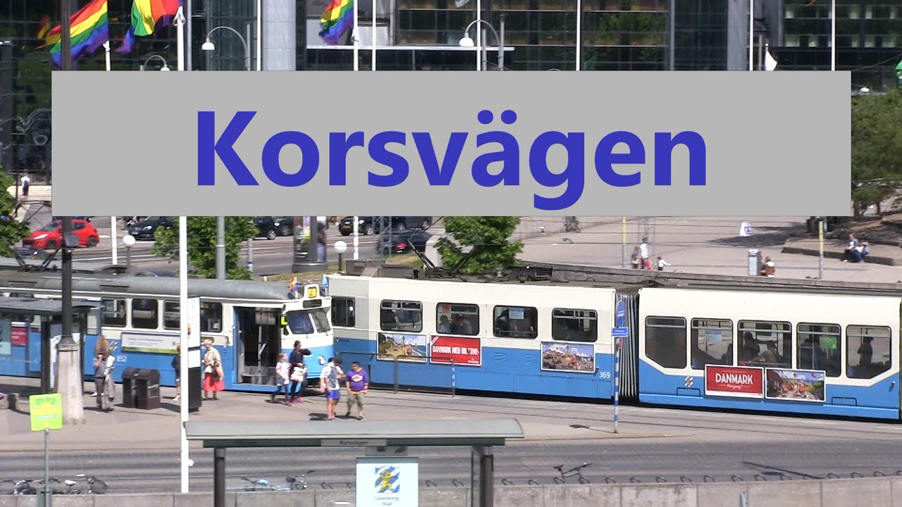 Korsvägen hållplats i Göteborg.