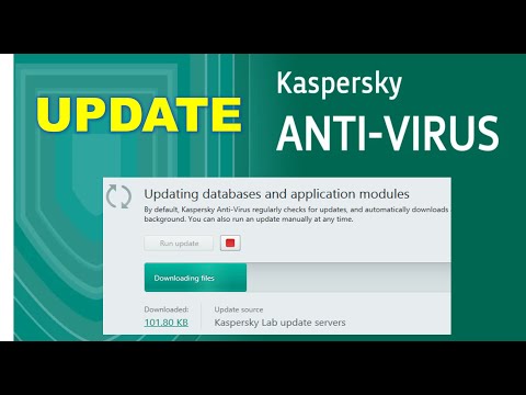 Video: Jak Aktualizovat Databáze Kaspersky