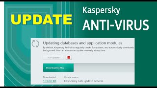 Kaspersky Antivirus Update