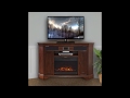 Winsome Corner TV Stand With Fireplace Winsome Corner TV Stand With Fireplace