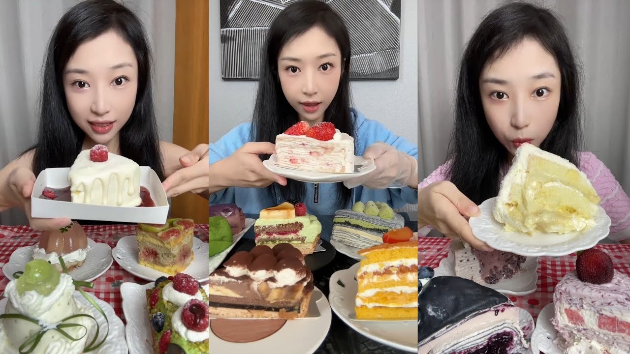 Eating cake 🍰🎂 dessert 🎂 MUKBANG Swakathik #cakeeating #cake #dessert#chocolatecake