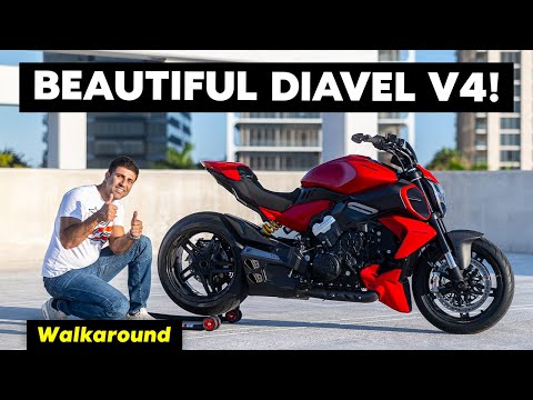DIAVEL V4 S?! The ULTIMATE Super Cruiser! | Walkaround