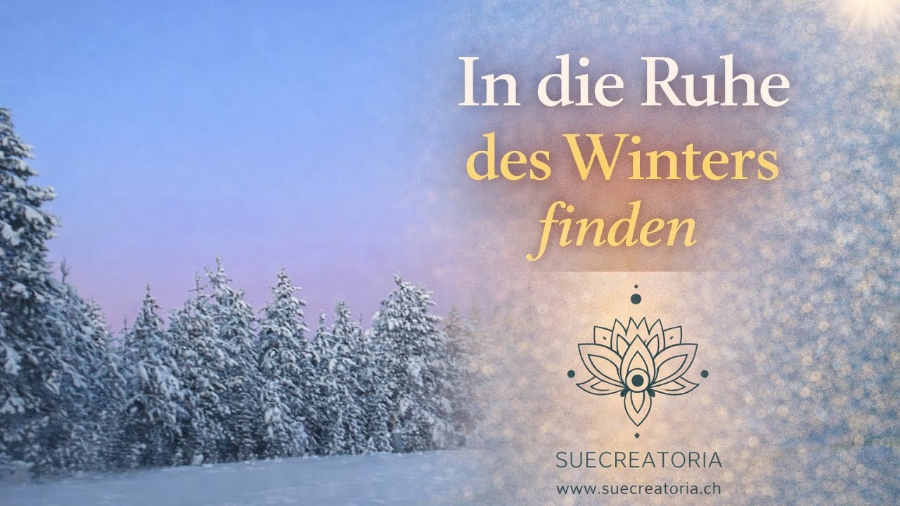 In die Ruhe des Winters finden