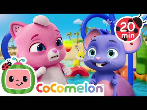 Happy Games and Happy Animals! | CoComelon Animal Time | Fun Play Time Songs