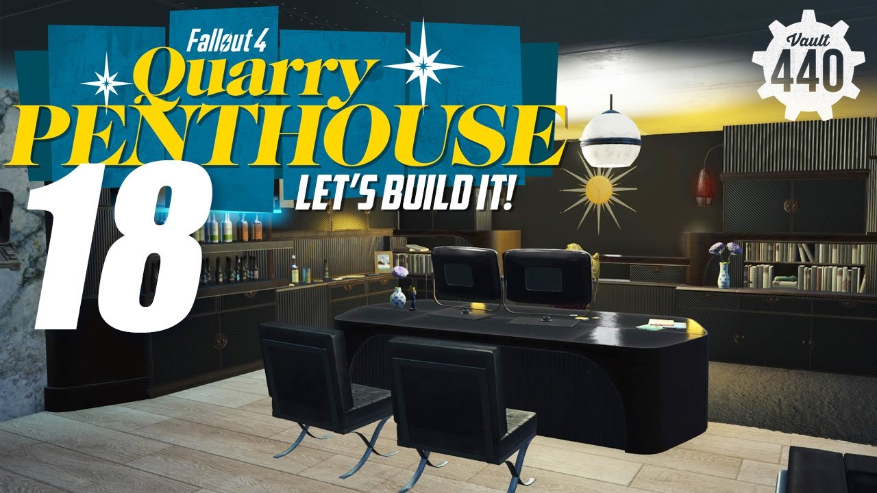 LETS BUILD IT! - Quarry Penthouse - part 18 - (Fallout 4/PS4/MODS)