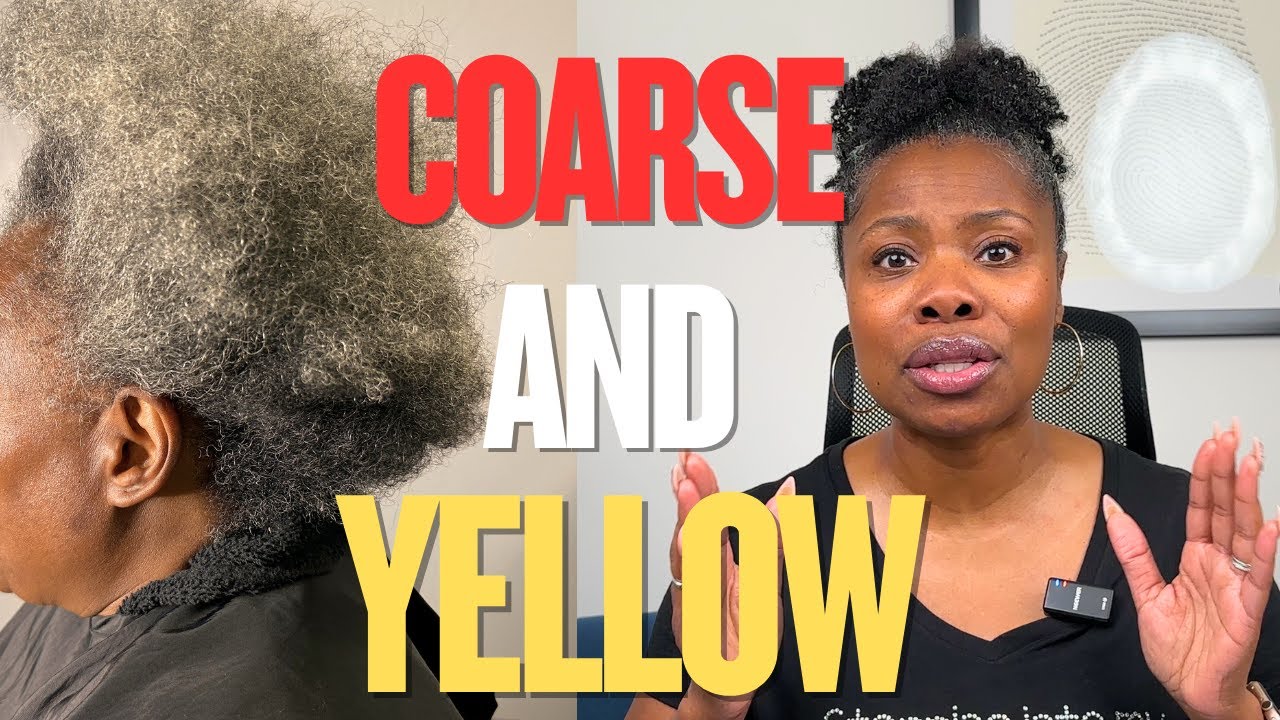 Coarse, Yellowing Grey Hair? Why It Feels Different + How to Fix It!