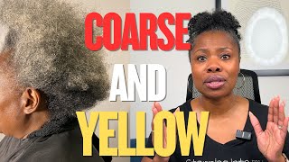 Coarse, Yellowing Grey Hair Why It Feels Different + How to Fix It!