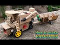 #mrmechanicalmaker #harvester ll How to make combine  harvester ll  How to make harvester ll #1