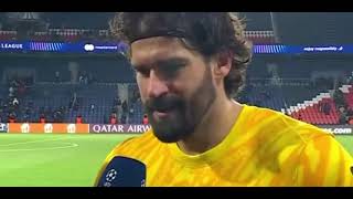 Alisson Becker And Harvey Elliot Interview Talks On His Goal And Ab1S World Class Performance