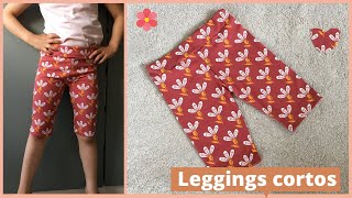 Leggings Cortos Para Niñas Sin Patron Radler Für Mädchen Nähen