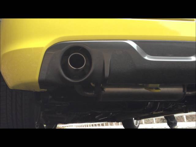 ZC32Sスイフトスポーツ純正マフラー - YouTube
