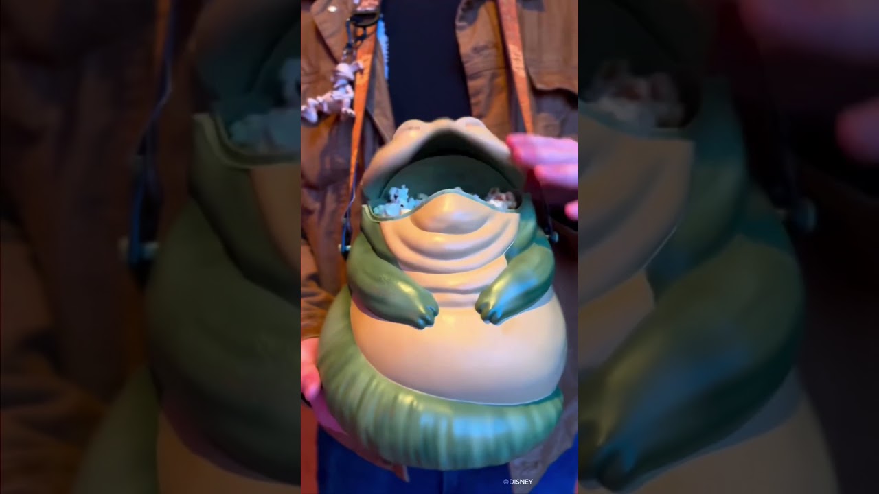 DISNEY: Jabba the Hutt popcorn bucket, coming soon to a galaxy near you!