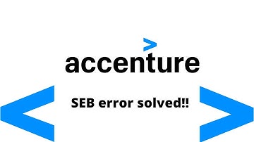Accenture SEB (Safe Exam Browser) error fixed !!!!