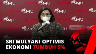 Sri Mulyani Optimis Ekonomi Tumbuh 5%, Triwulan I-2021 Jadi Momen Kritis | Kabar Pasar tvOne