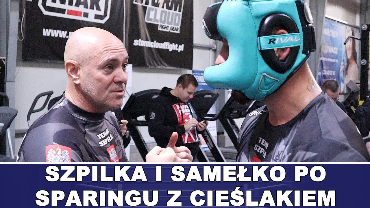 SZPILKA I SAMEŁKO PO SPARINGU Z CIEŚLAKIEM
