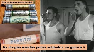 As drogas usadas pelos soldados na guerra