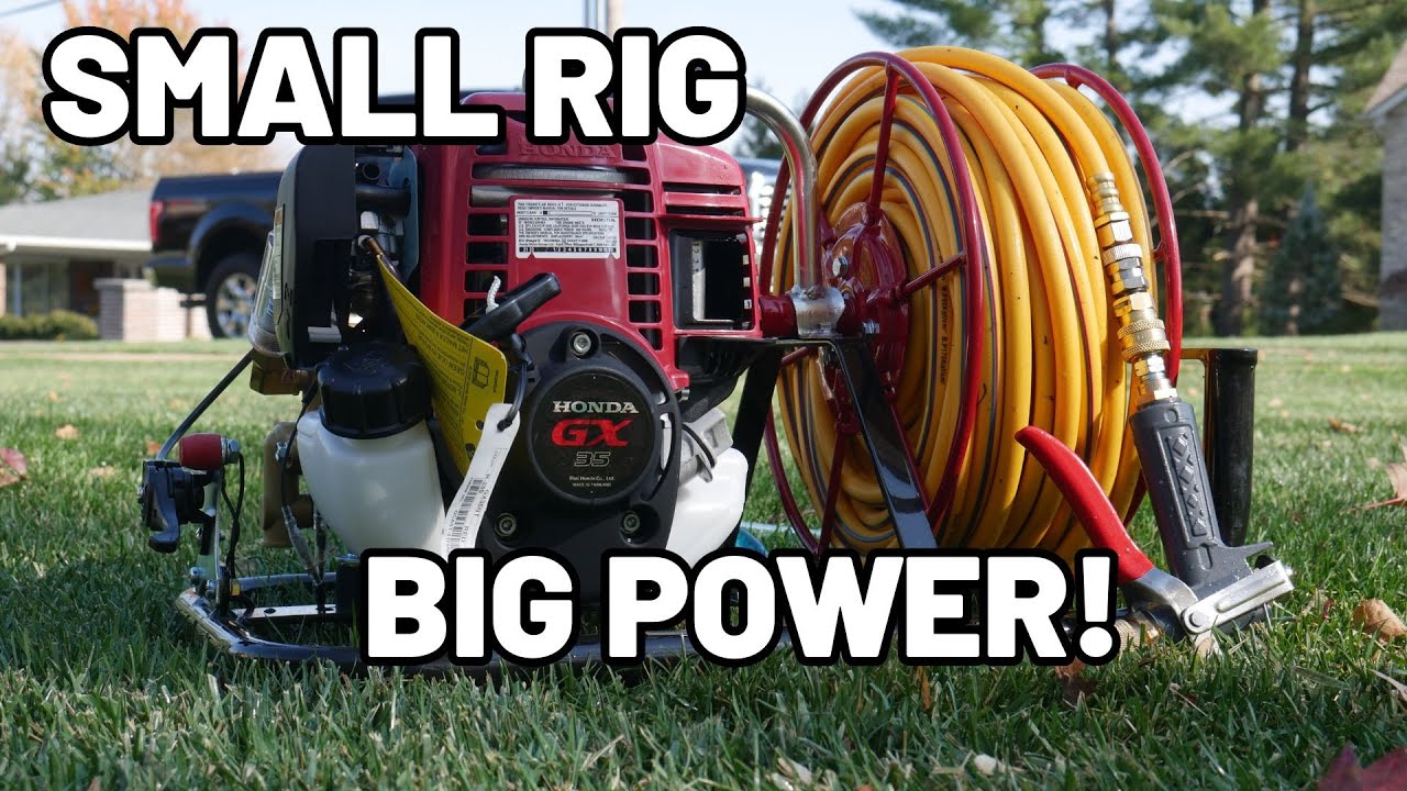 Stop Refilling Your Backpack Sprayer! Maximize Your Efficiency with the Tomahawk 1.6HP Skid Sprayer!