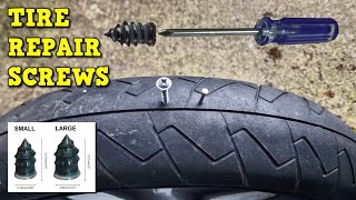 Tire Repair Screws - Emergency Tire Repair Kit
