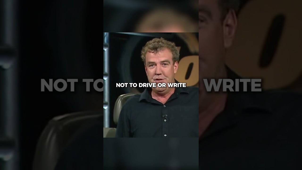 Jeremy Clarkson was banned for driving...  Why? 