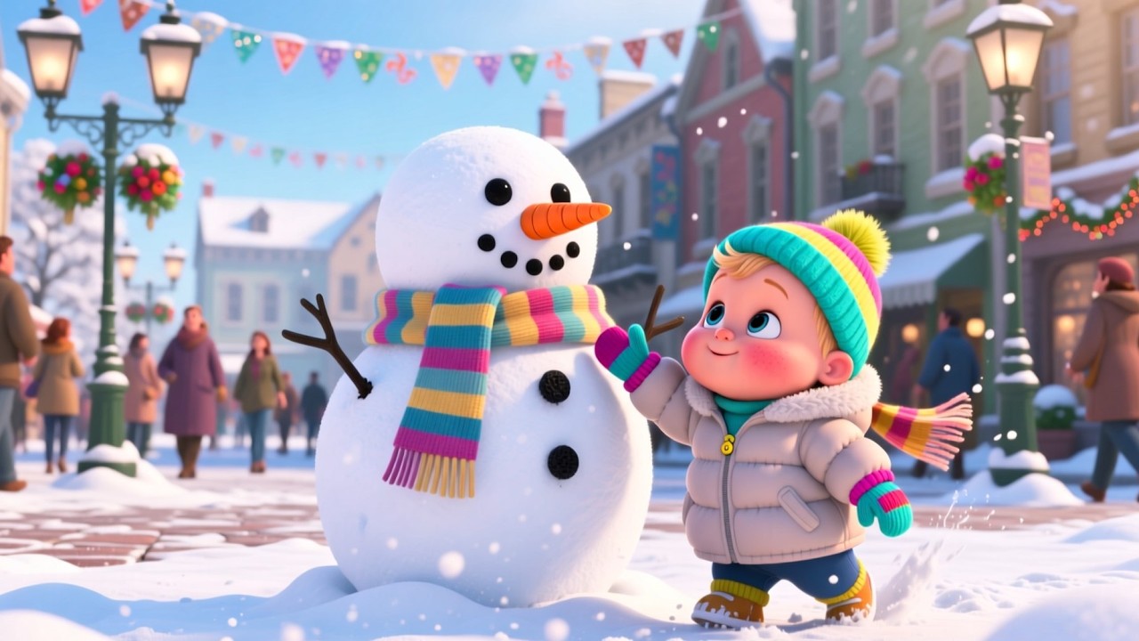 Snowy City Jingle Time ️ | Fun Winter Song for Kids | Sing Along ...