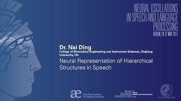 Neural Oscillations in Speech and Language Berlin 2017 - Nai Ding