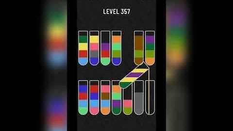 Water sort puzzle level 357