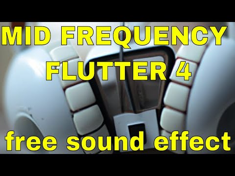 Royalty Free Sound Effects - sci fi mid frequency flutter 4