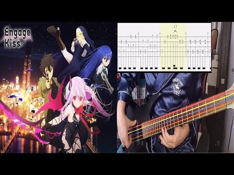 Nanawo Akari - Renai Nou - Bass Cover With Tab