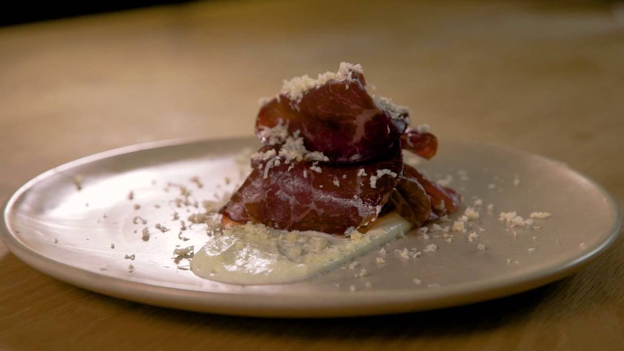 Corned Beef & Bresola Canape Natural Gas cooking with Colin Fassnidge
