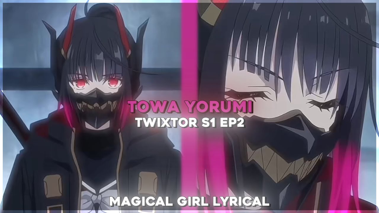 Towa Yorumi - free Twixtor clips | magical girl lyrical • season 1 episode 2