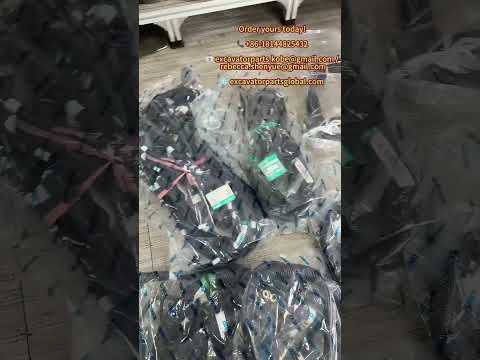 Complete Machine Wiring Harness kobelco excavator parts video