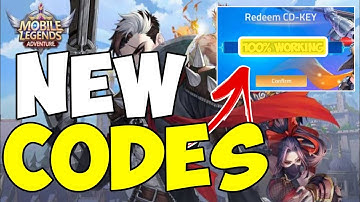 NEW ML ADVENTURE CD KEY CODES 2022 - ML ADVENTURE CODE - MOBILE LEGENDS ADVETURE CODE