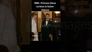 #Shorts Diana curtsies to Sultan Qaboos #princessdiana #princewilliam #princeharry #royalfamily #Shorts Diana curtsies to Sultan Qaboos #princessdiana #princewilliam #princeharry #royalfamily