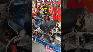engine sizzed kyu hota h .YAMHAHA RAY ZR OR kya hai iska kit cylinder $ piston price.